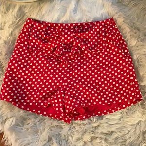 Lauren Conrad Minnie Mouse shorts